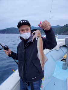 白イカ調査便第2弾 ちょこっと根魚 兵庫 香住港 遊漁船 隆盛丸